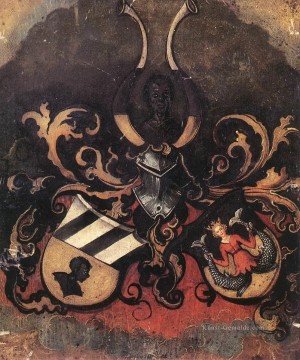 Albrecht Dürer Werke - Combined Wappen der Tucher und Rieter Familien Nothern Renaissance Albrecht Dürer